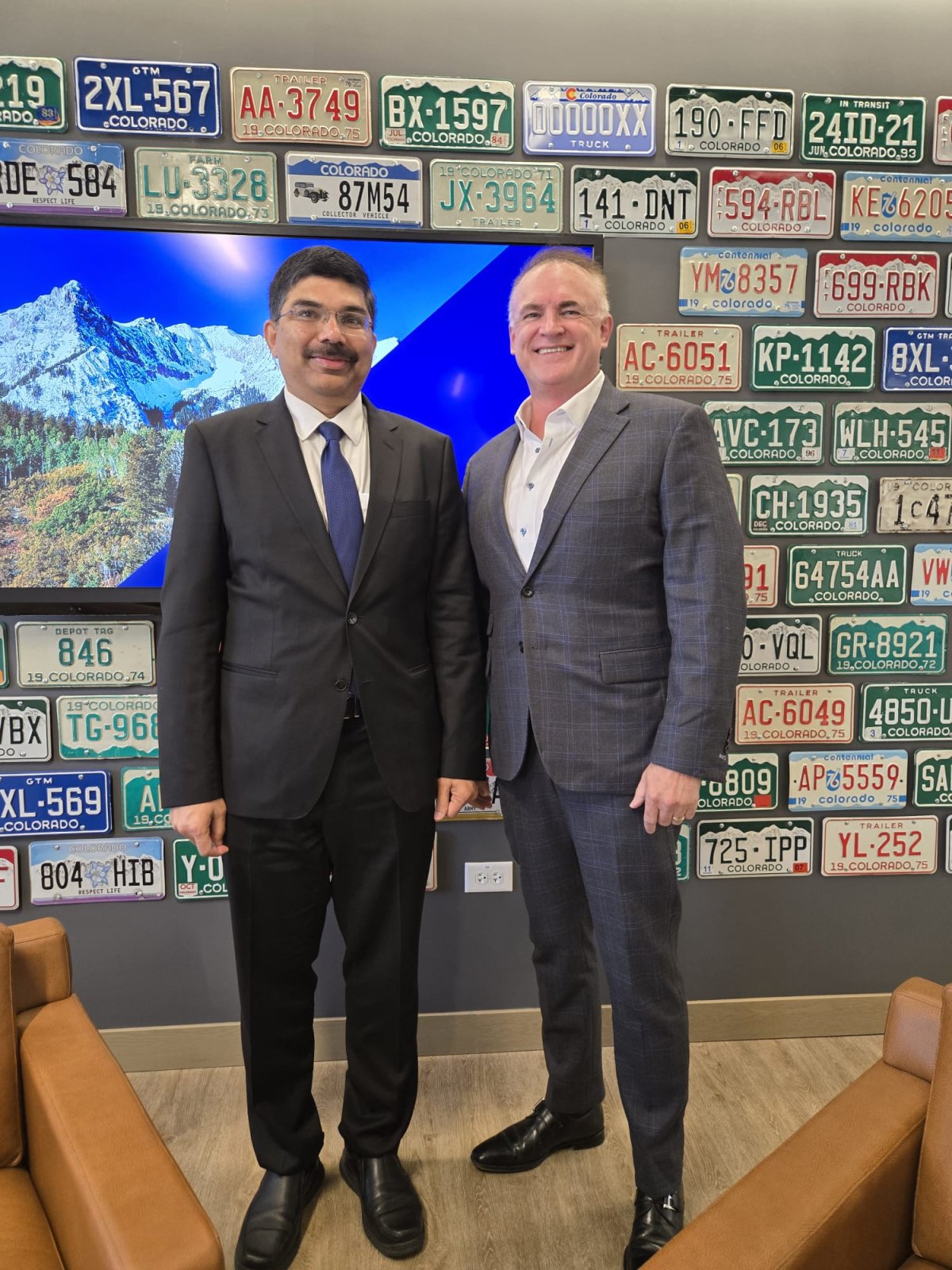 On May 11, 2026, Consul General Dr. K Srikar Reddy met with Kimball Edwards, CEO of Digantara U.S., at Governor of Colorado’s Office of Economic Development and International Trade. The discussion focused on Bengaluru-based Digantara’s growing presence in the U.S. market, emerging opportunities in space surveillance and missile defense, and the broader role India’s tech sector can play in advancing bilateral space and security partnerships.