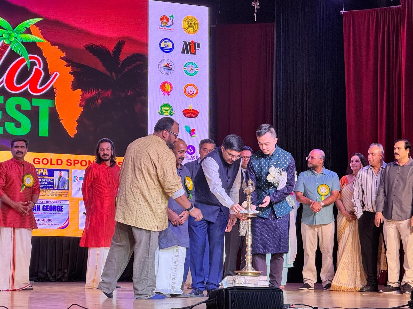 Consul General Dr. K Srikar Reddy inaugurated the Kerala Fest 2026 at the India Community Center in Milpitas on May 16 alongside Fremont Mayor Raj Salwan, Assembly Member Alex Lee, and representatives from City Councils. Community leaders, and hundreds of Indian community members attended the event. Organized jointly by 25 Malayali diaspora organizations in Northern California, the festival was a colorful tribute to Kerala’s rich cultural heritage and traditions. In his remarks, Consul General spoke of the diaspora's deep roots, its pride in Kerala's cultural heritage, and the bonds that keep the community connected to home.