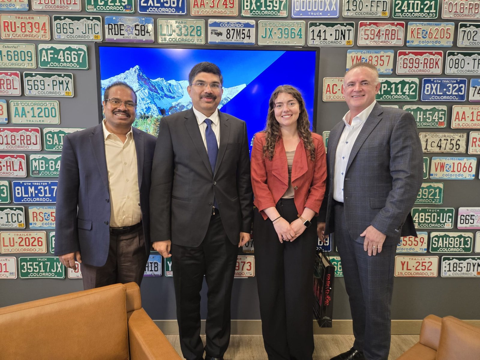 On May 11, 2026, Consul General Dr. K Srikar Reddy met with Kimball Edwards, CEO of Digantara U.S., at Governor of Colorado’s Office of Economic Development and International Trade. The discussion focused on Bengaluru-based Digantara’s growing presence in the U.S. market, emerging opportunities in space surveillance and missile defense, and the broader role India’s tech sector can play in advancing bilateral space and security partnerships.