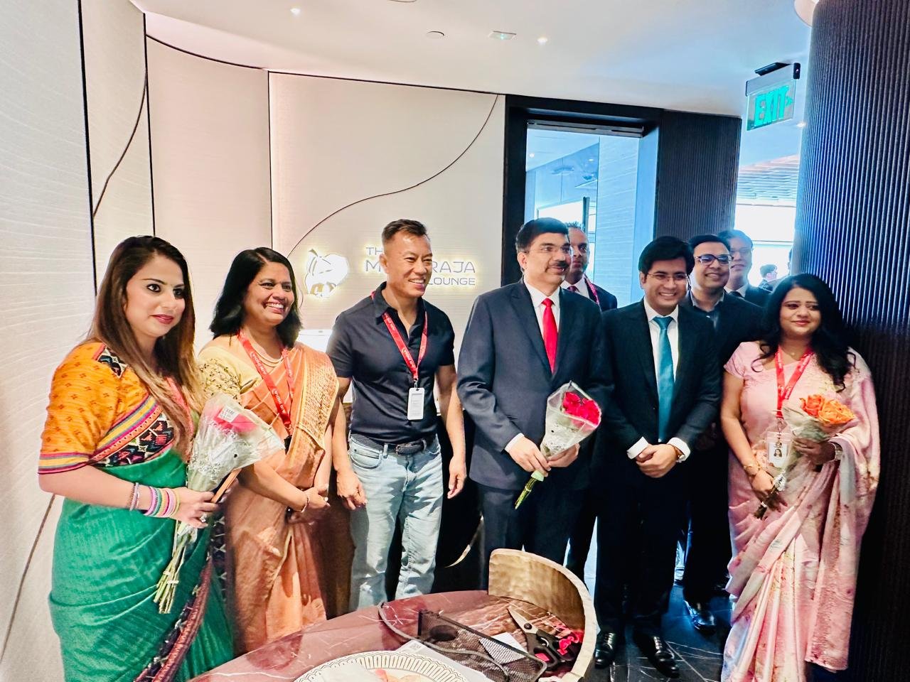 Consul General Dr. K Srikar Reddy inaugurated Air India’s Maharaja Lounge at San Francisco International Airport on May 21, the airline's first signature lounge outside India. He toured the lounge, getting a firsthand look at the newly inaugurated space.