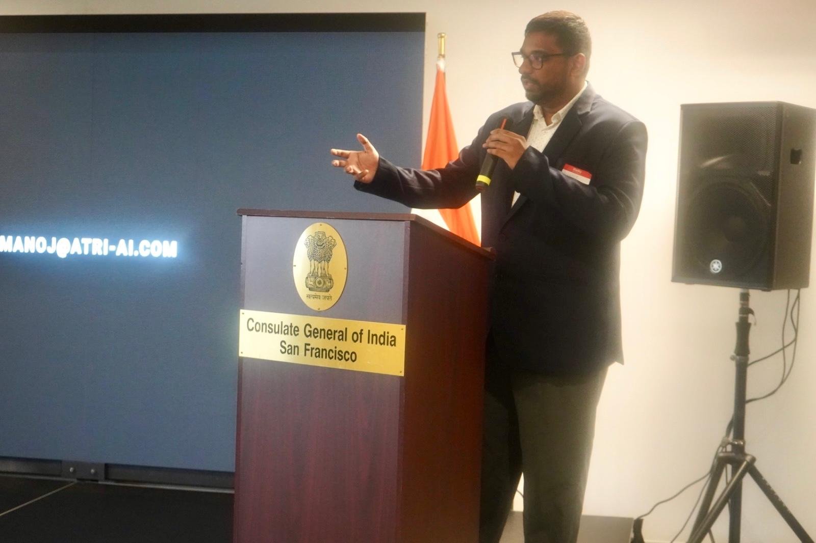 At the launch of IITM Global at the Consulate General of India, San Francisco premises on May 15, Consul General Dr. K Srikar Reddy called the Indian diaspora a 
