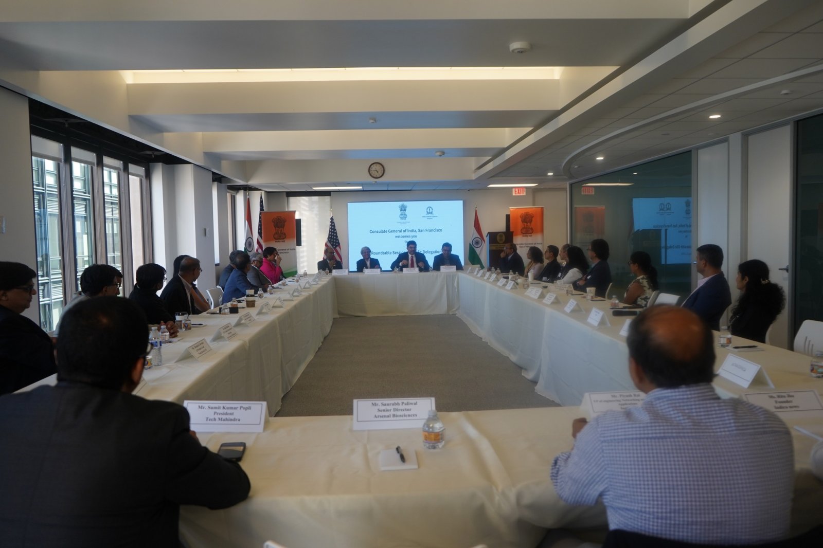 The Consulate General of India, San Francisco hosted a roundtable with a delegation from the Indian Institute of Science led by IISc Director Prof. Govindan Rangarajan on May 21, bringing together IISc leadership, alumni, Silicon Valley technologists and startup founders to advance India-U.S. collaboration in deep-tech and innovation. Consul General Dr. K Srikar Reddy noted IISc's legacy, including nearly 150 incubated startups, and India's national push in AI, semiconductors, and quantum, highlighting that India is among a few trusted partner countries in Pax Silica, a U.S.-led semiconductor and AI supply chain alliance. He called on the diaspora to bridge the gap, connecting India's innovators with Silicon Valley's capital and global reach. IISc Director showcased the institution's groundbreaking work — from AI tools detecting cancer at scale across rural India and a medical school uniquely embedding medicine with science and engineering, to a national Quantum Computing Hub and landmark research on Alzheimer's and Parkinson's in the Indian population — sparking rich conversation on deepening collaboration in AI, healthcare, and advanced manufacturing.