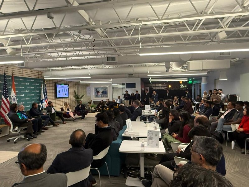 Reflecting the close ties between the India–Israel startup ecosystems, the Consulate General of India in San Francisco and the Consulate General of Israel to the Pacific Northwest, in partnership with @VentureDock, organized the 'India–Israel AI–Cybersecurity Connect' in Palo Alto.