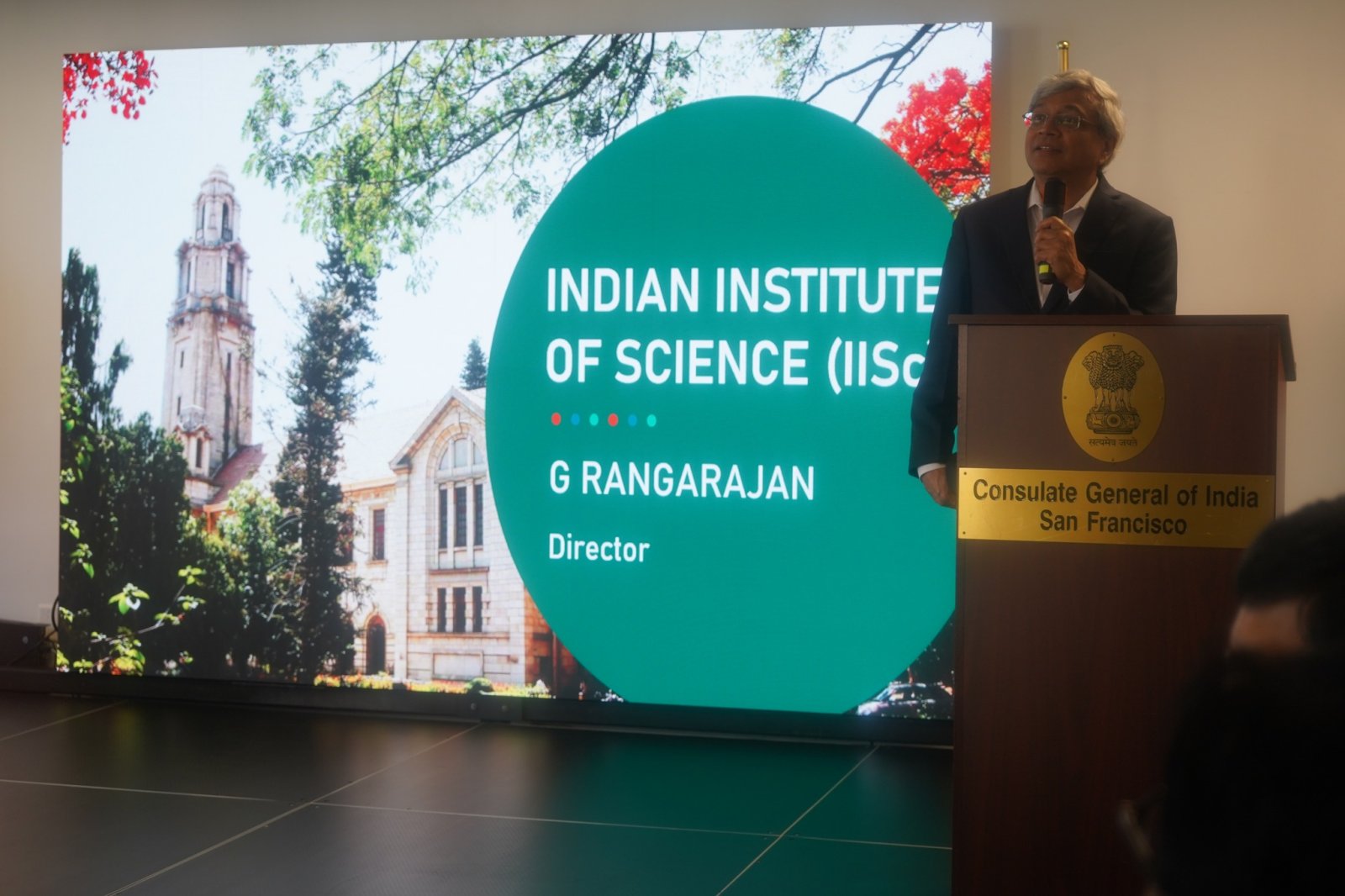 The Consulate General of India, San Francisco hosted a roundtable with a delegation from the Indian Institute of Science led by IISc Director Prof. Govindan Rangarajan on May 21, bringing together IISc leadership, alumni, Silicon Valley technologists and startup founders to advance India-U.S. collaboration in deep-tech and innovation. Consul General Dr. K Srikar Reddy noted IISc's legacy, including nearly 150 incubated startups, and India's national push in AI, semiconductors, and quantum, highlighting that India is among a few trusted partner countries in Pax Silica, a U.S.-led semiconductor and AI supply chain alliance. He called on the diaspora to bridge the gap, connecting India's innovators with Silicon Valley's capital and global reach. IISc Director showcased the institution's groundbreaking work — from AI tools detecting cancer at scale across rural India and a medical school uniquely embedding medicine with science and engineering, to a national Quantum Computing Hub and landmark research on Alzheimer's and Parkinson's in the Indian population — sparking rich conversation on deepening collaboration in AI, healthcare, and advanced manufacturing.