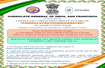 Consular Camp on 29 June 2024 at Calabasas, California.