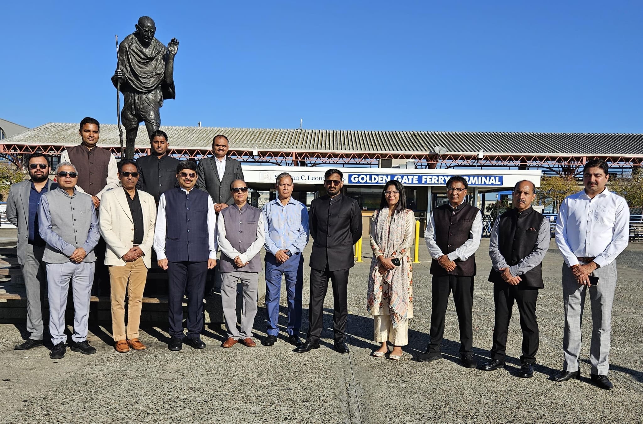 On the occasion of the 155th birth anniversary of Mahatma Gandhi ...
