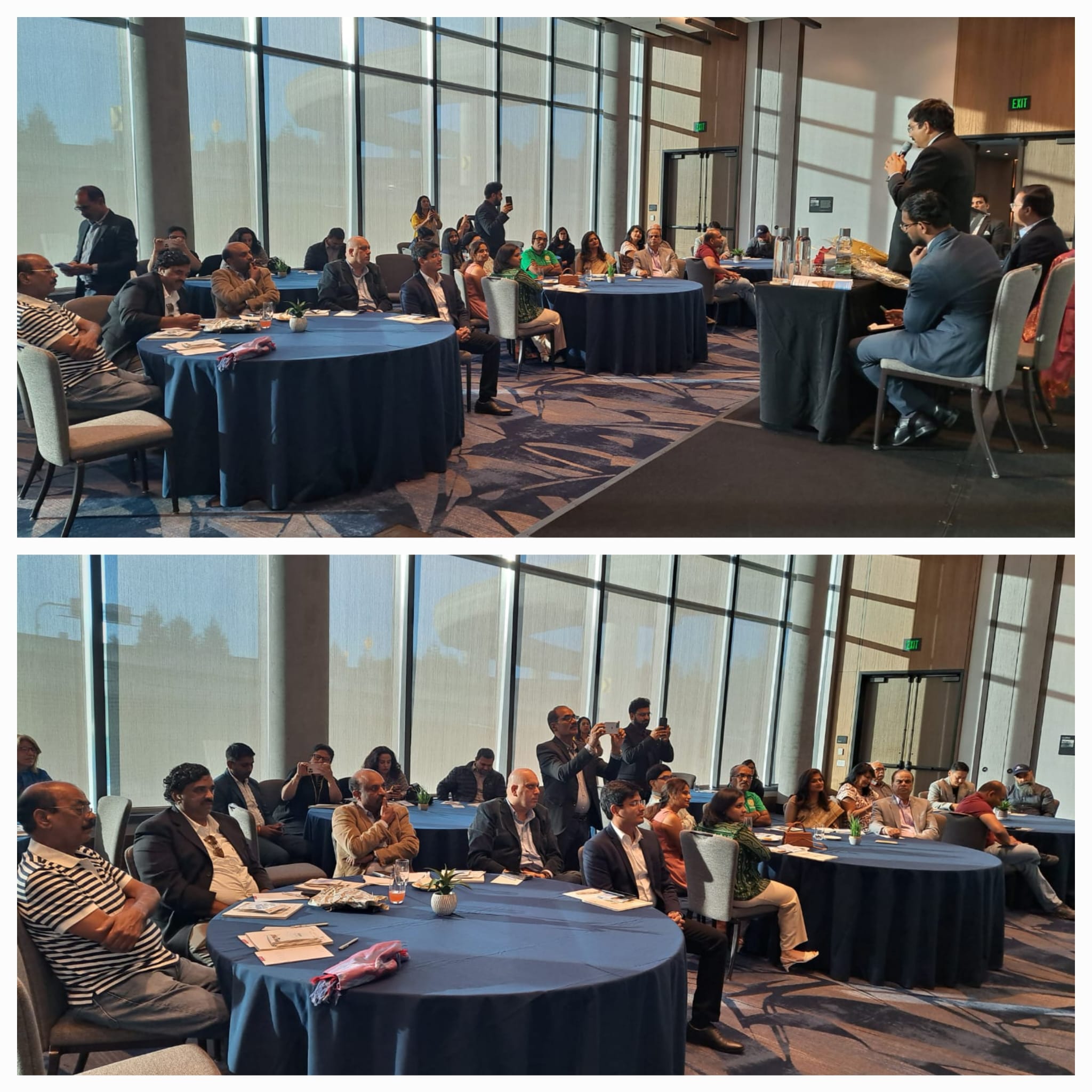 Consul General Dr. Srikar Reddy addressed the Telangana Tourism ...