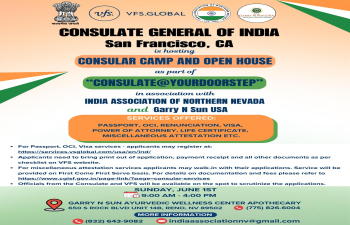 Consulate@YourDoorstep | Consular Camp: Reno, Nevada on 01 June 2025