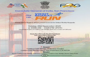 Join the Viksit Bharat Run in San Francisco 