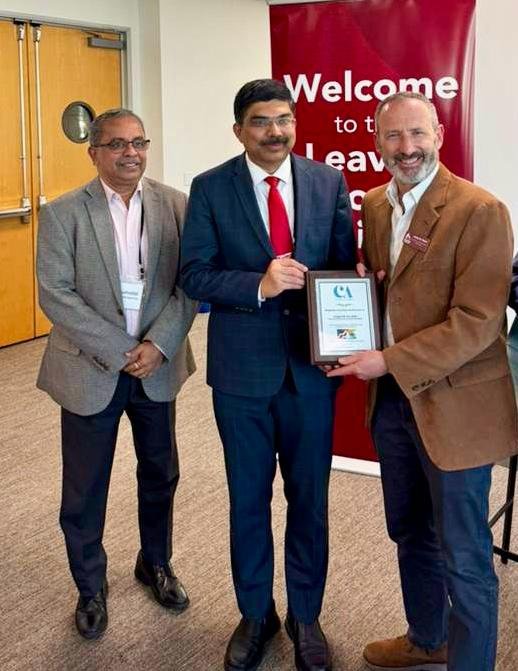 On May 14, Consul General Dr. K Srikar Reddy delivered Guest of Honor remarks at the premiere of the IIT Madras Global Startup initiative held at the Leavey School of Business, Santa Clara University, drawing attention to the deepening India-U.S. partnership in education, innovation, and technology. In his remarks, he spoke of India's rapid economic rise, its world-class startup ecosystem, and a shared vision for what India and the U.S. can build together while framing the bilateral partnership as one of the most consequential of our time. Chennai and Silicon Valley, he noted, are no longer worlds apart. And events like this are exactly where that future takes shape. The event brought together innovators, investors, and business leaders, including James M. Glaser, Provost, Santa Clara University; Thirumalai Madhavnarayan, CEO, IITM Global; Naren Agrawal, Dean, Leavey School of Business; Naren Nayak, President, IIT Madras Alumni Association; Vish Arunachalam, founder, Castartups; and Gabriela Zelaya, Acting Director for Northern California, U.S. Department of Commerce’s International Trade Administration.
