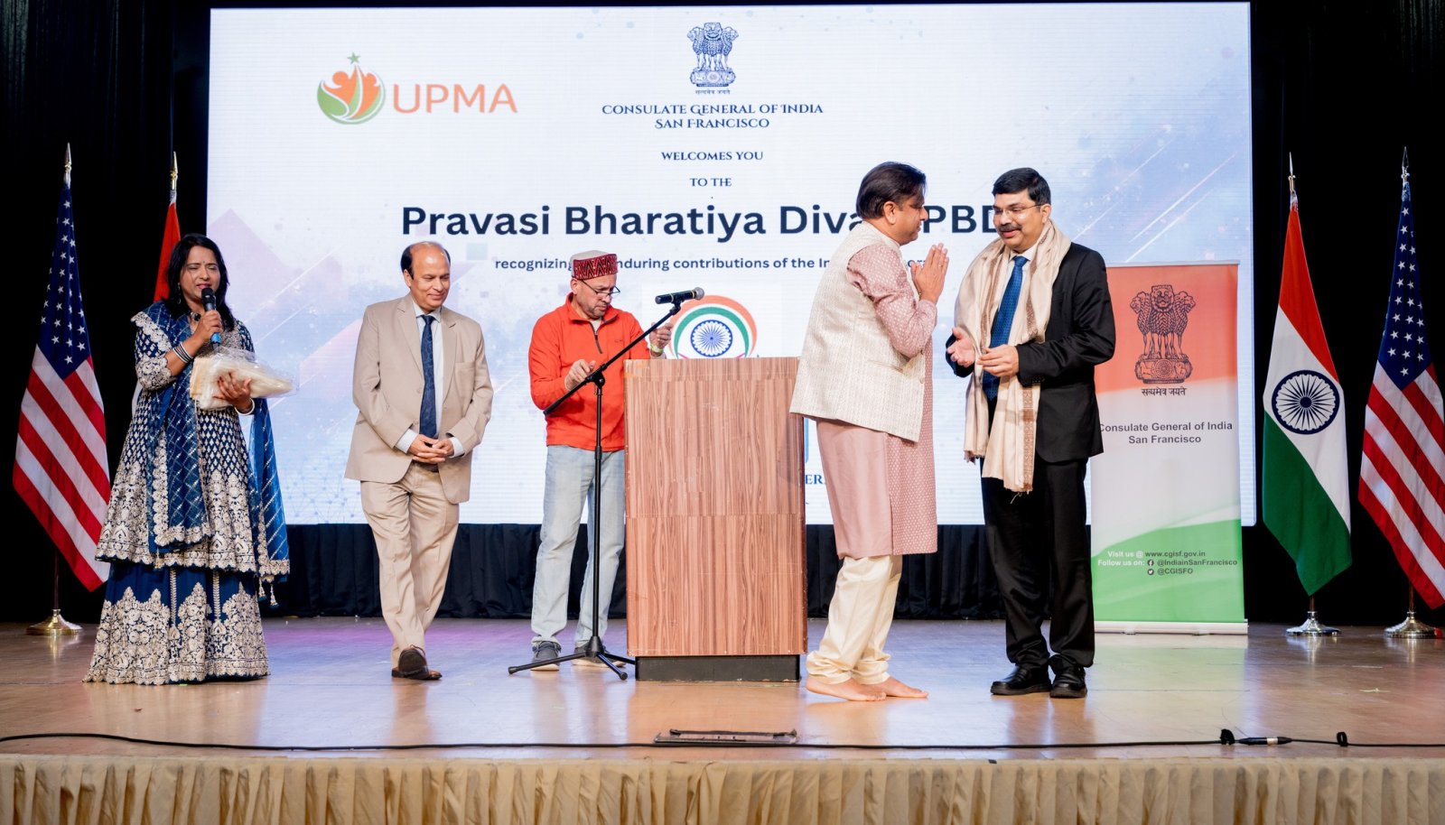 Consulate General of India, San Francisco celebrated Pravasi Bhartiya Divas on 10 January with a vibrant cultural programme. The event was attended by more than 300 members of Indian diaspora in the Bay Area. In his address, Consul General Dr K Srikar Reddy lauded the immense contributions made by Indian diaspora and urged them to encourage younger generations to connect more with India.