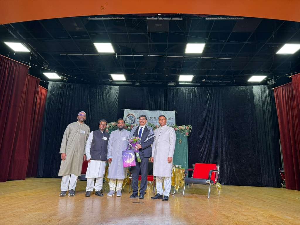 Consul General Dr. K. Srikar Reddy attended the Interfaith Iftar hosted by the Andhra Pradesh Muslim Association of North America [AMANA] on March 8, 2026, at the India Community Center [ICC] in Milpitas. The event brought together members of the Indian diaspora from various faiths in the Bay Area to celebrate Ramadan and promote interfaith harmony.
