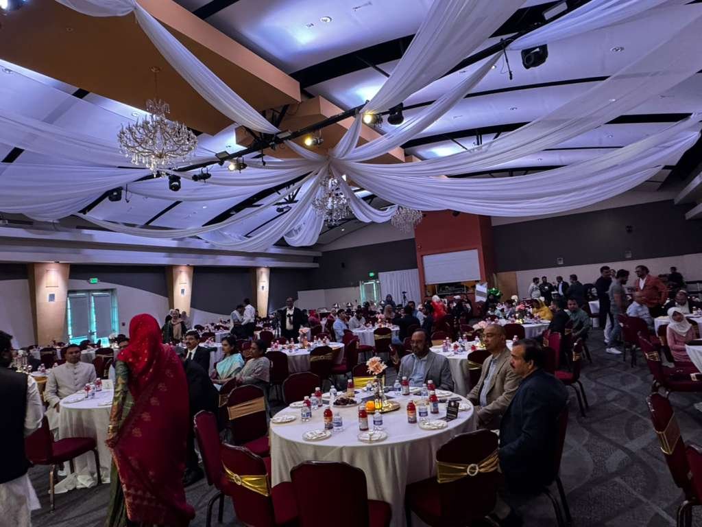 Consul General Dr. K. Srikar Reddy attended the Interfaith Iftar hosted by the Andhra Pradesh Muslim Association of North America [AMANA] on March 8, 2026, at the India Community Center [ICC] in Milpitas. The event brought together members of the Indian diaspora from various faiths in the Bay Area to celebrate Ramadan and promote interfaith harmony.