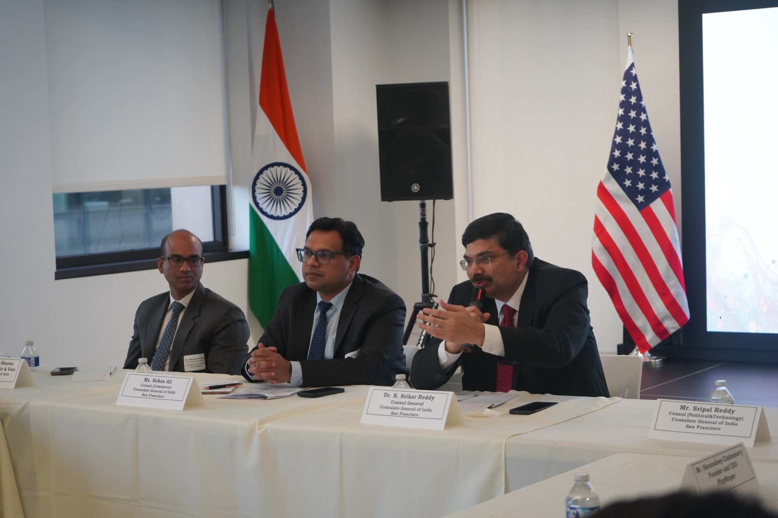 Consul General Dr. Srikar Reddy addressed a roundtable in collaboration with WAVES BAZAAR with Gaming Industry Founders, Executives, and diverse stakeholders on 10 March, 2026. Various Indian gaming companies are expected to showcase their products at the exclusive Bharat Pavilion at GDC 2026.