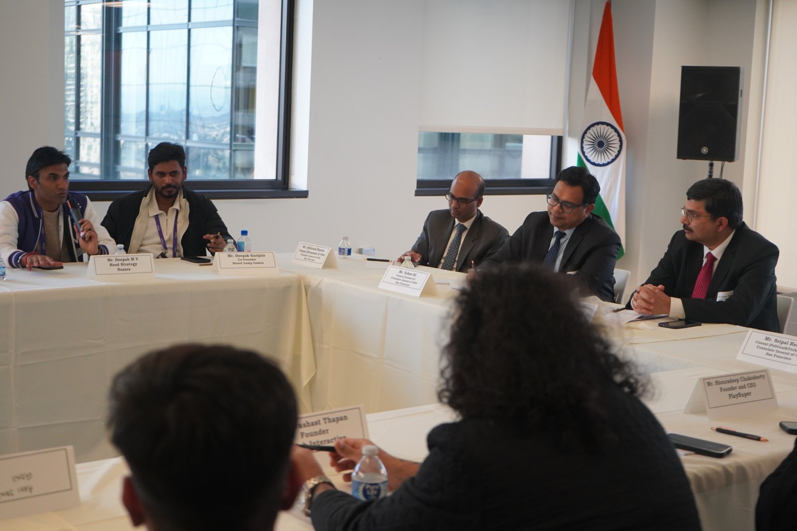 Consul General Dr. Srikar Reddy addressed a roundtable in collaboration with WAVES BAZAAR with Gaming Industry Founders, Executives, and diverse stakeholders on 10 March, 2026. Various Indian gaming companies are expected to showcase their products at the exclusive Bharat Pavilion at GDC 2026.