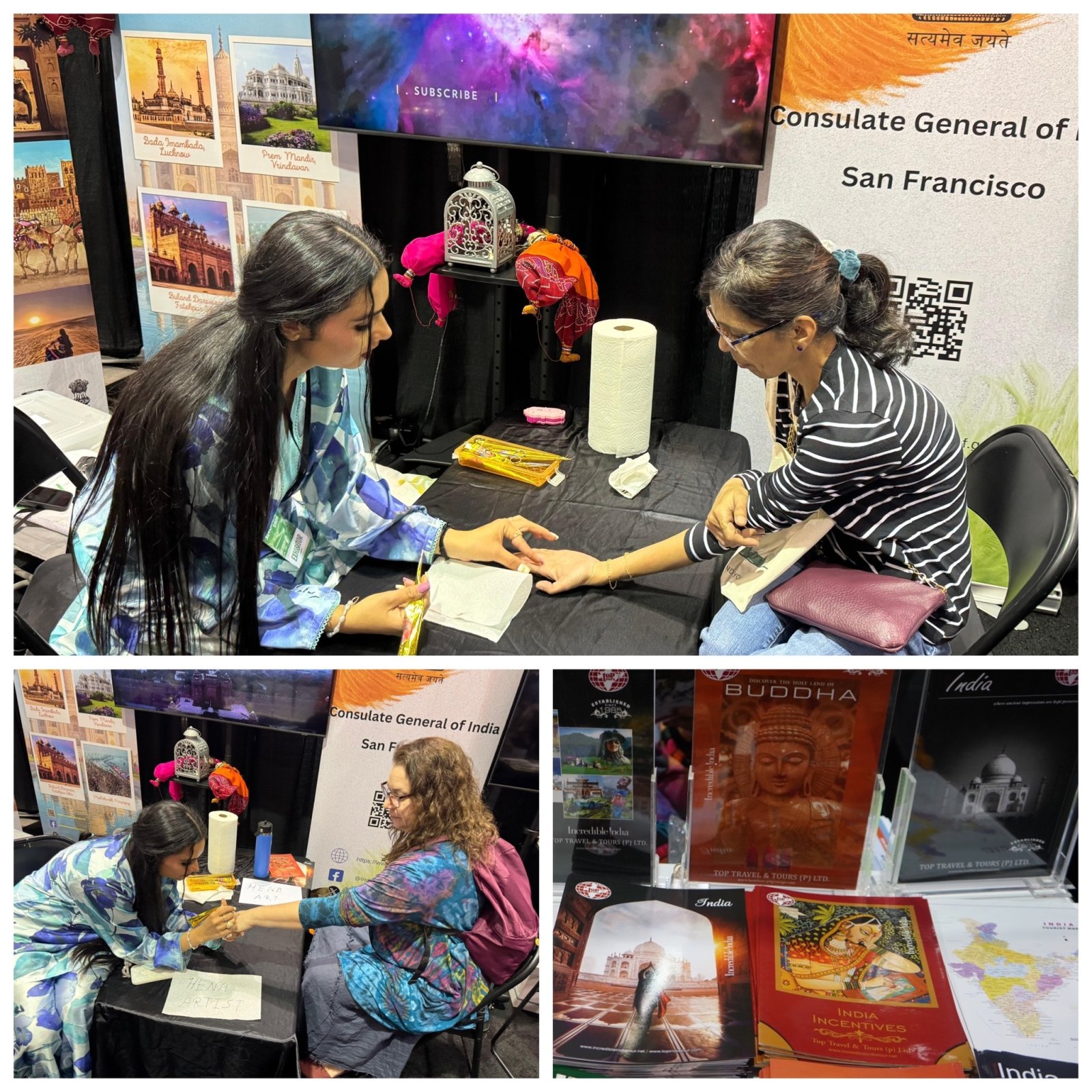 Consul General Dr. K. Srikar Reddy inaugurated the India Pavilion on March 21 at the prestigious Travel & Adventure Show at the Santa Clara Convention Center in the San Francisco Bay Area. The two-day event (March 21–22, 2026) highlights India’s diverse travel destinations and vibrant cultural heritage under the theme of Incredible India.