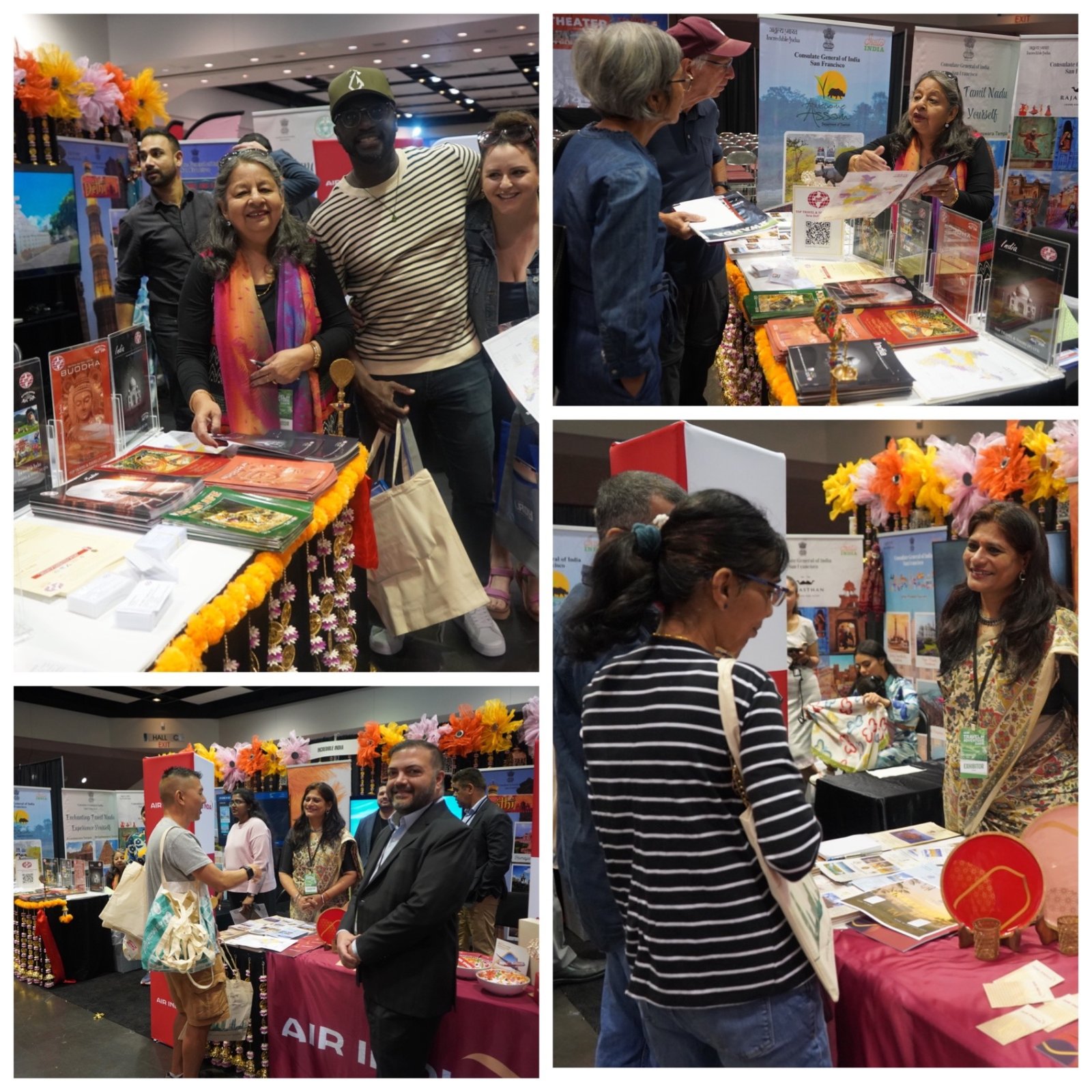 Consul General Dr. K. Srikar Reddy inaugurated the India Pavilion on March 21 at the prestigious Travel & Adventure Show at the Santa Clara Convention Center in the San Francisco Bay Area. The two-day event (March 21–22, 2026) highlights India’s diverse travel destinations and vibrant cultural heritage under the theme of Incredible India.