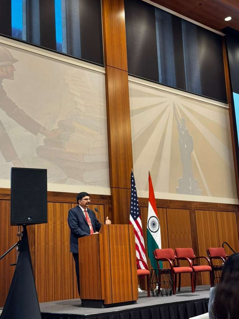 In his opening remarks at the Stanford India Conference 2026 – “India-US at the Crossroads” on May 10, Consul General Dr. K Srikar Reddy described the India-U.S. partnership as “one of the most consequential partnerships of the 21st century” at a time when the world is navigating AI disruption, geopolitical uncertainty, energy security challenges, and climate change.
