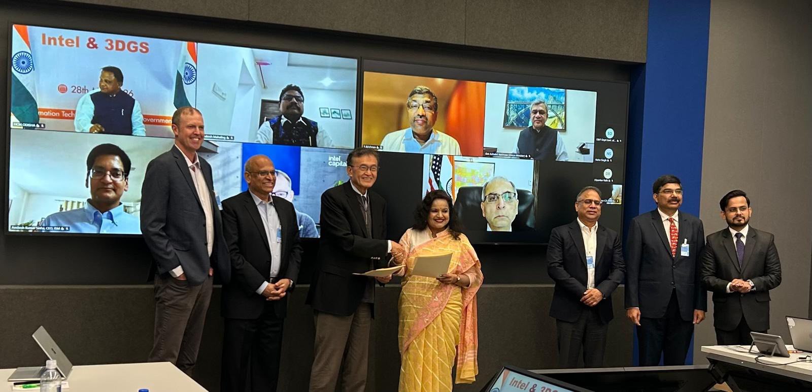 A significant step forward in Odisha's semiconductor ambitions. Intel Corporation, 3DGS Inc., and the Government of Odisha signed an MoU on May 28, 2026 at Intel’s headquarters in Santa Clara, to explore the establishment of a world-class Advanced Semiconductor Glass Core Packaging Substrate Manufacturing Facility in Odisha, marking a historic step in building India's future semiconductor, AI, and digital infrastructure capital.