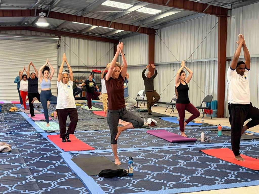 The Consulate General of India in collaboration with Satyananda Yoga Farm, Gilroy, celebrated #InternationalDayOfYoga2026 on June 21, bringing together yoga practitioners, families, and community members in a shared observance of this year’s theme, “Yoga for Healthy Ageing.”