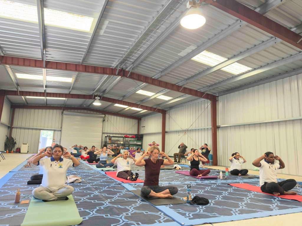 The Consulate General of India in collaboration with Satyananda Yoga Farm, Gilroy, celebrated #InternationalDayOfYoga2026 on June 21, bringing together yoga practitioners, families, and community members in a shared observance of this year’s theme, “Yoga for Healthy Ageing.”