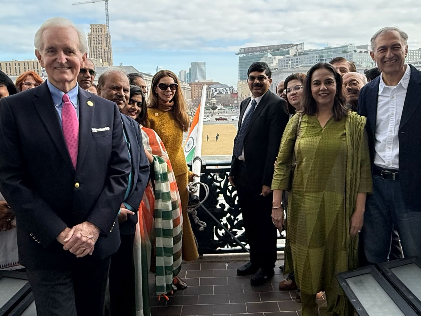 In a gesture honoring the Indian Diaspora and the people of India, the Office of the Mayor of San Francisco celebrated the 77th Republic Day of India at the iconic San Francisco City Hall this morning. Consul General Dr. K. Srikar Reddy, Chief of Protocol Ms. Penny Coulter, distinguished members of the Indian diaspora, and friends of India joined the ceremony, which was followed by a reception. During the event, Chief of Protocol Ms. Penny Coulter presented a proclamation to Consul General Dr. Reddy, officially recognizing January 26th as Indian-American Friendship and Heritage Day in San Francisco.