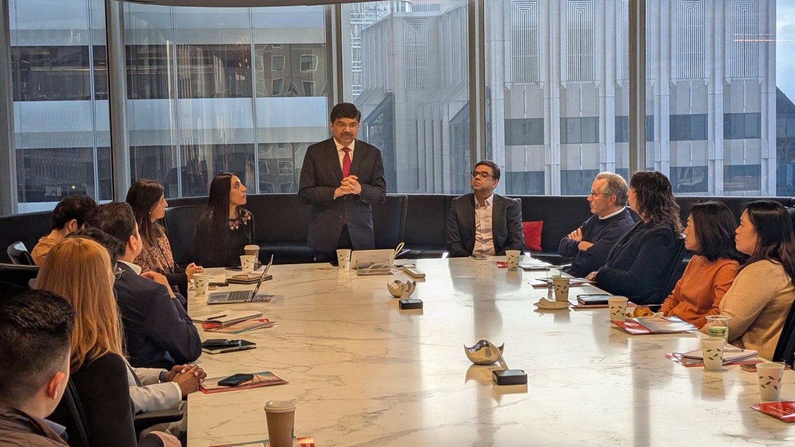 Consul General Dr. K. Srikar Reddy delivered Keynote address at India Spotlight: Strategic insights on Global Capability Centers(GCC) hosted jointly by ICICI Bank @ICICIBank, Tata Consultancy services @tcs_n and JLL @JL in San Francisco on 11 February, 2026. Buoyed by the historic India-US trade agreement, CG also pitched India as an attractive destination for GCCs. GCCs in India employ over 1.9 million professionals, representing a USD~65 billion market, expected to grow at a CAGR of 10.2% by 2030. Leading US firms like Amazon, Apple, Meta, Nvidia, Amgen and others have opened GCCs in various cities in India. With recent budget providing tax holiday until 2047 for foreign firms providing cloud services to customers globally using data center services from India and enhancement of the threshold for availing safe harbour margin of 15.5% for IT services from 300 crore rupees to 2,000 crore rupees, it is expected that GCC landscape will continue to grow in India in the years ahead.