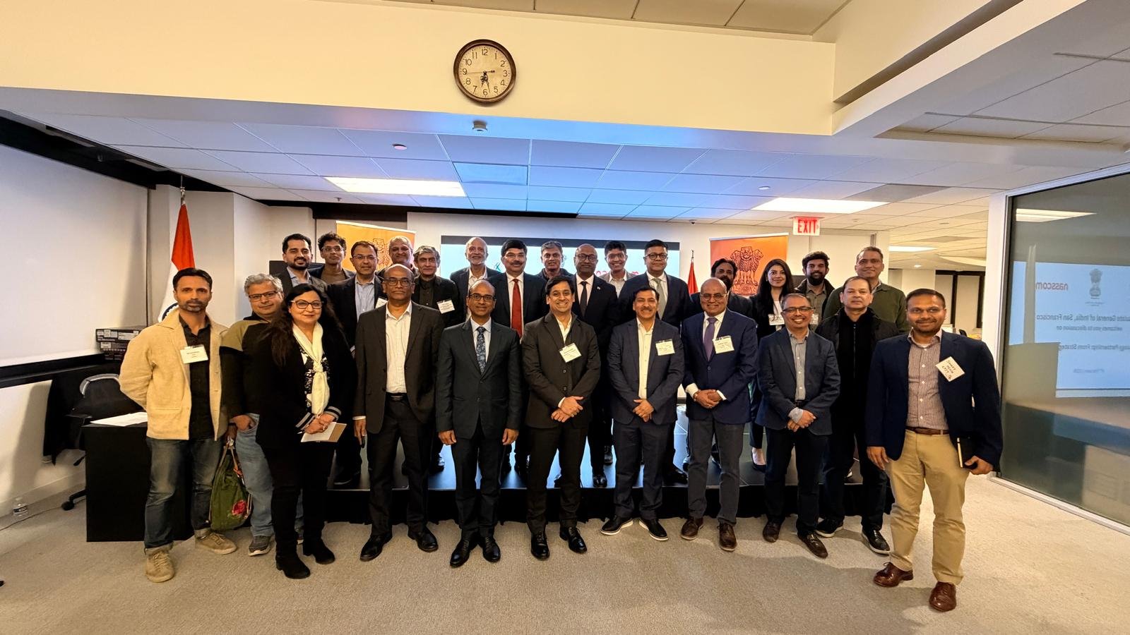 Consulate General of India in San Francisco in collaboration with ITServe organized a Roundtable Discussion with NASSCOM delegation visiting Bay Area under NASSCOM's US CEO Forum program on February 6th, 2026, at the Consulate office.