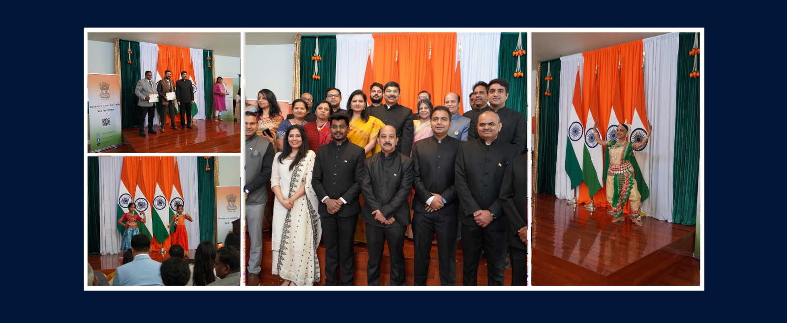 The 77th Republic Day of India was celebrated at the historic Gadar Memorial in San Francisco