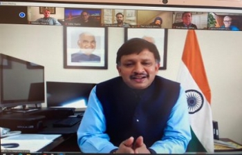 US-India Strategic Partnership Forum (USISPF) members hosted a virtual welcome reception for Consul General Dr. TV Nagendra Prasad on July 15, 2020.