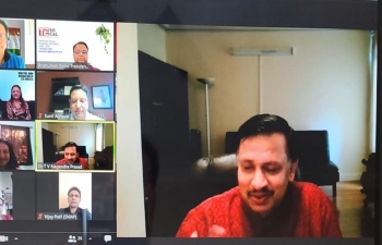Indian Community in Southern California led by Indian Association of Los Angeles (IALA) warmly welcomed CG Dr TV Nagendra Prasad at a virtual session on July 20, 2020.