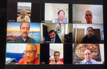 Hindu Swayamsevak Sangh USA - Central Pacific chapter welcomed Consul General Dr. Nagendra Prasad at a virtual event on July 21, 2020.