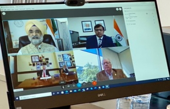 A very productive meeting between Amb. Tranjit Singh Sandhuand Idaho Governor Brad Little on range of potential areas and new avenues for cooperation.