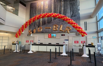 Consulate, in association with Air India and TiE Silicon Valley organized a virtual event to commemorate the San Francisco -Bengaluru Sister City Initiative with the Launch of Air India’s First Direct SFO-BLR- Flight on  9 January 2021. The event was graced by a special message from Hon'ble Dy. Chief Minister of Karnataka Shri Ashwathnarayana C.N. delivered a special message, alongside a keynote address by Consul General.