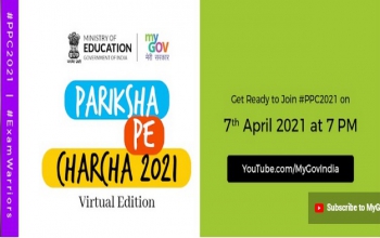 4th edition of Pariksha Pe Charcha @ 7 PM on 7 April 2021 IST