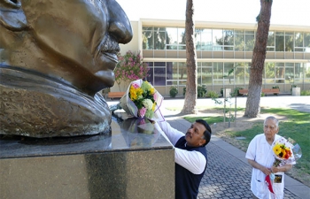 Consul General Dr. T.V. Nagendra Prasad visits Fresno State campus