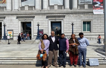 Consul General Dr. T.V. Nagendra Prasad visited the Asian Art Museum in San Francisco. Consul General thanked Dr. Jay Xu, Museum Director for an interesting discussion and sharing information and opportunities to collaborate with museums in India in the future during the ‘Amrit Mahotsav’.