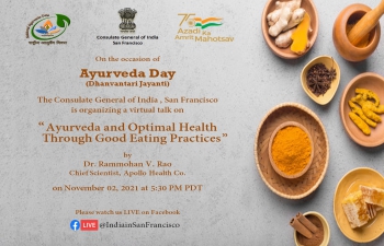 Ayurveda Day - Ayurveda and Optimal Health Through Good Eating Practices