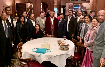 Consul General Dr. T.V. Nagendra Prasad had graced the event honouring former San Francisco Mayor Willie Brown & State Senator John Burton #SanFrancisco organized by the Indian community led by Indian entrepreneur Mr. Ashok Bhat. The rich contributions of Indian-American community were highly appreciated by the local leadership.