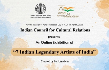 “Visiting 7 Indian Legendary Artists”
