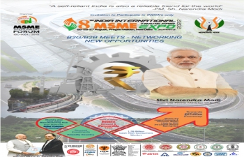 8TH INTERNATIONAL MSME EXPO (25-27 AUGUST 2022) AT PRAGATI MAIDAN, NEW DELHI