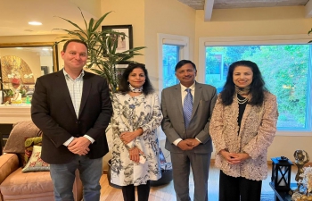 An engaging interaction was organised for the visiting delegation from India with the Bay Area Council. The event was hosted by Ms. Nadini & Ms. Priya Tandon. The India Focus Group and the visiting delegation led by Gen. Narasimhan discussed the current regional and global developments.