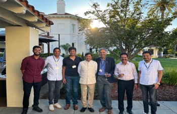 Consul General Dr. T.V. Nagendra Prasad joined the Golden Jubilee Celebrations of The Hyderabad Public School Ramanthaphur in #SiliconValley. Consul General expressed his admiration towards an unmatchable camaraderie and their achievements across the sectors abroad and in India. He appreciated Mr. Ravi Pendekanti and Mr. Aditya for the invitation to a fellow #Hyderabadi.