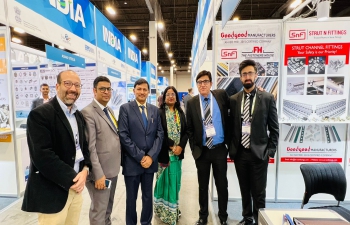 Consul General Dr. T.V. Nagendra Prasad inaugurated the India Pavilion of Engineering Export Promotion Council (EEPC) of India at ‘International Fastener Expo’ in Las Vegas on October 17, 2022. 