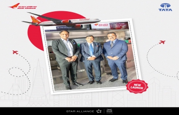 Consul General Dr. T.V. Nagendra Prasad inaugurated the non-stop direct flight connectivity between the two #siliconvalley and Sister cities #SanFrancisco & #Bengaluru on December 2, 2022 at San Francisco Airport along with Air India's Chief Customer Experience officer & Global Head of Airport Operations Mr Rajesh Dogra and Chief Digital & Technology Officer Dr. Satya Ramaswamy. Consul General wished success to the entire team of Air India. There was a general appreciation for this initiative of Air India from the diaspora in Bay Area.