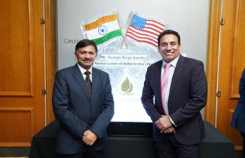 Consul General Dr. T.V. Nagendra Prasad appreciated Mr. Nachhattar Singh Chandi NSChandiUSA and team for extending a warm welcome to Ambassador Taranjit Singh Sandhu SandhuTaranjitS during his visit. Consul General appreciated the presence of the large & diverse Indian community, local elected and business leaders in indianwells and the region at the event held in honour of Indian Ambassador.
