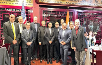 Consul General Dr. T.V. Nagendra Prasad thanked Washington State India Trade Relations Action Committee (WASITRAC) led by Mr. Debadutta Dash for organizing a fruitful interaction with local leaders, senior officers, business and Tech leaders in #Seattle. India’s celebration of Azadi Ka Amrit Mahotsav #AmritMahotsav and #Amritkaal are the highlights with the growing economy, diversity and India US partnership. He specially thanked Mr. Dow Constantine, King County Executive for declaring March 16, 2023 as the ‘Amrit Kaal Day’ to make India – Seattle friendship and rich contributions of the diverse Indian community.