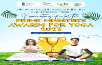 Prime Minister's Award for Yoga 2023