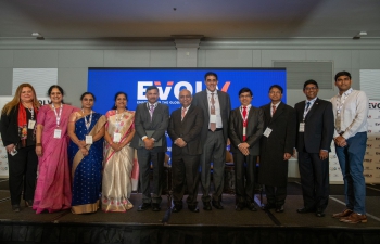 Consul General Dr. T.V. Nagendra Prasad joined the launch of Empowering the Global Tech Entrepreneur (EVOLV) along with Confederation of Indian Industry (CII) @FollowCII with the focus on connecting #SiliconValley with India industry and also the ‘B20 Silicon Valley Roadshow' during the G20 Presidency of India #G20India. Consul General congratulated Mr. Chandrajit Banerjee, Director General of CII for the initiative. He appreciated the efforts of Mr. Ram Reddy @RamReddySanJose @EVOLV and Mr. Navani Rajan @NavaniRajan Co-chairs  to strengthen Silicon Valley – India bridge of Innovation, Technology and entrepreneurship. Several leading Tech entrepreneurs, CEOs, Startup leaders etc were present on the occasion. The sessions were across the sectors and found relevant and very helpful.  
