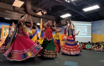 Consul General Dr. T.V. Nagendra Prasad joined the joyful celebrations of #gujaratsthapnadivas in San Jose by the Shreemaya Krishnadham Cultural & Community Centre and Bay Area Youth Vaishnav Parivar @bayvp on April 30, 2023.